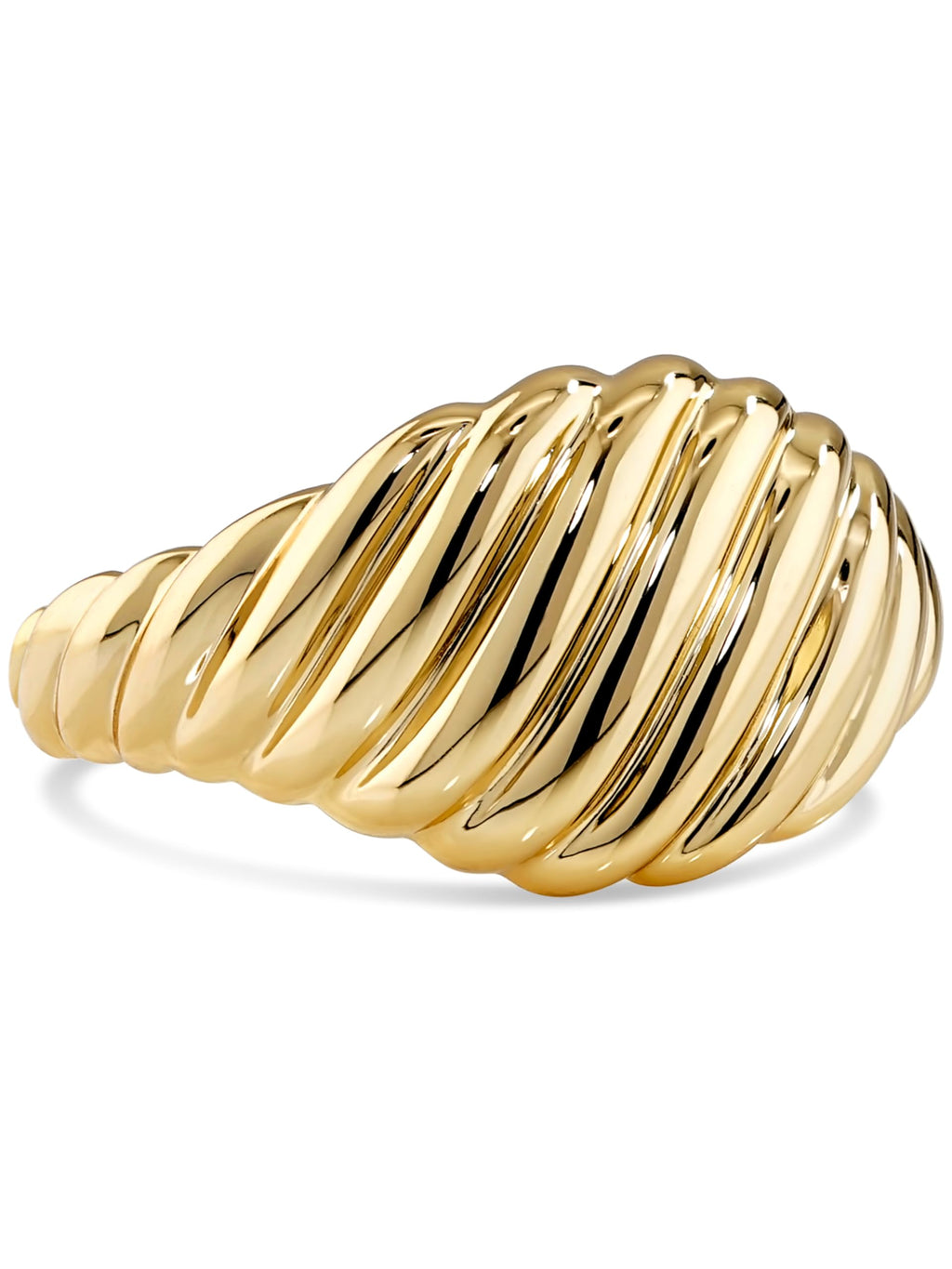 DEVATA Gold or Rhodium Plated Sterling Silver 925 – Eternity, Band Ring for Women – Heart, Knot, Clover, Infinity, Mariner, Cable, Curb, Cuban, Figaro, Daisy, Rope, Ribbed, Dome