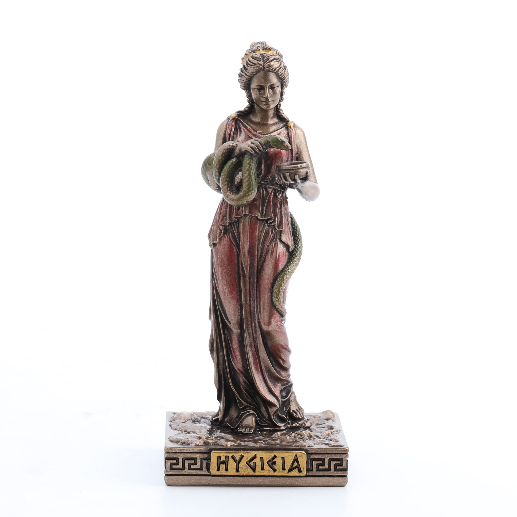 Veronese Design 3 3/8 Inch Greek God Apollo Resin Hand Painted Bronze Finish Miniature Figurine
